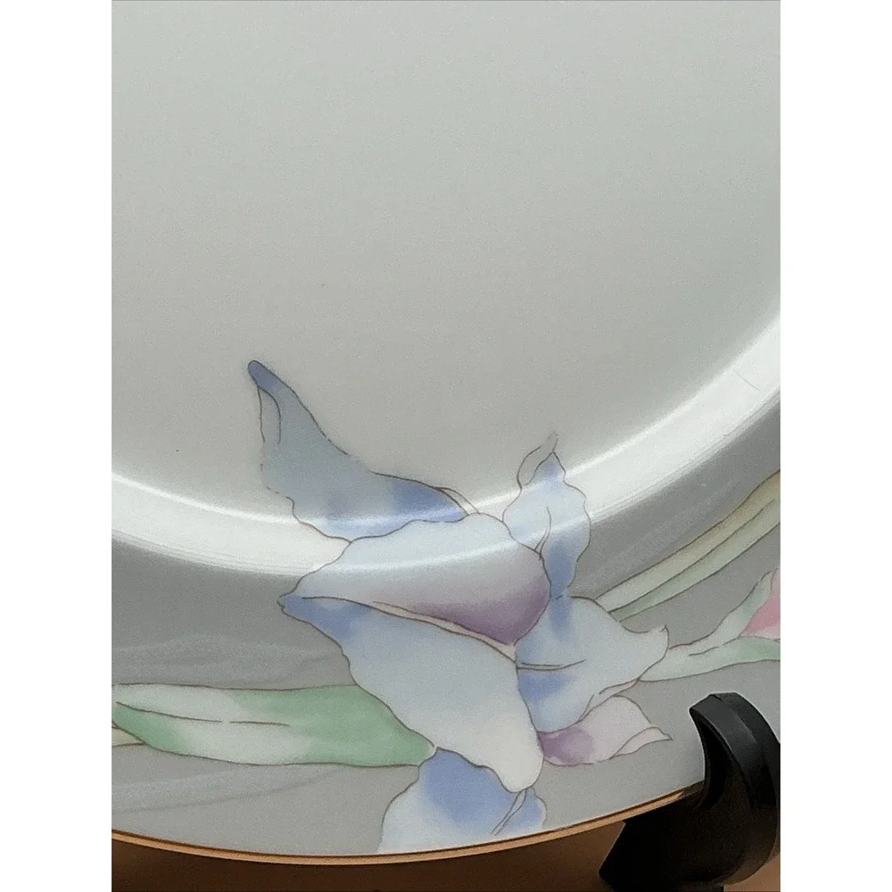 Vintage Mikasa Gray L9049 Dinner Plate 10 5/8